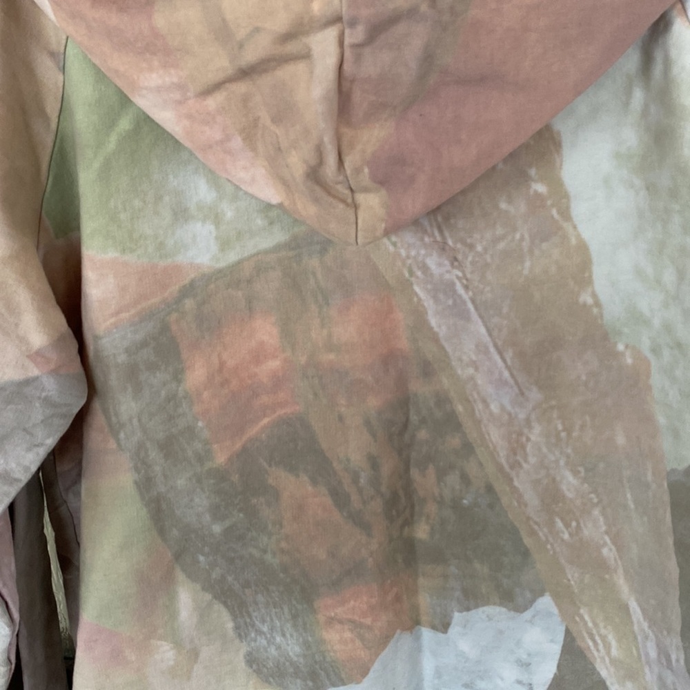 Baja East hooded sweatshirt with front pockets. Size 0 in excellent condition. - Picture 6 of 7